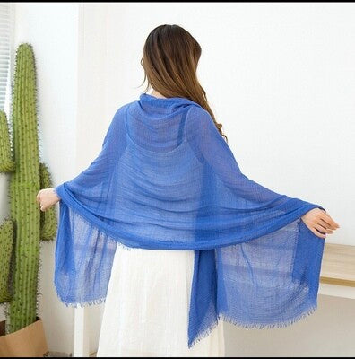 CRINKLE SCARF (LARGE)