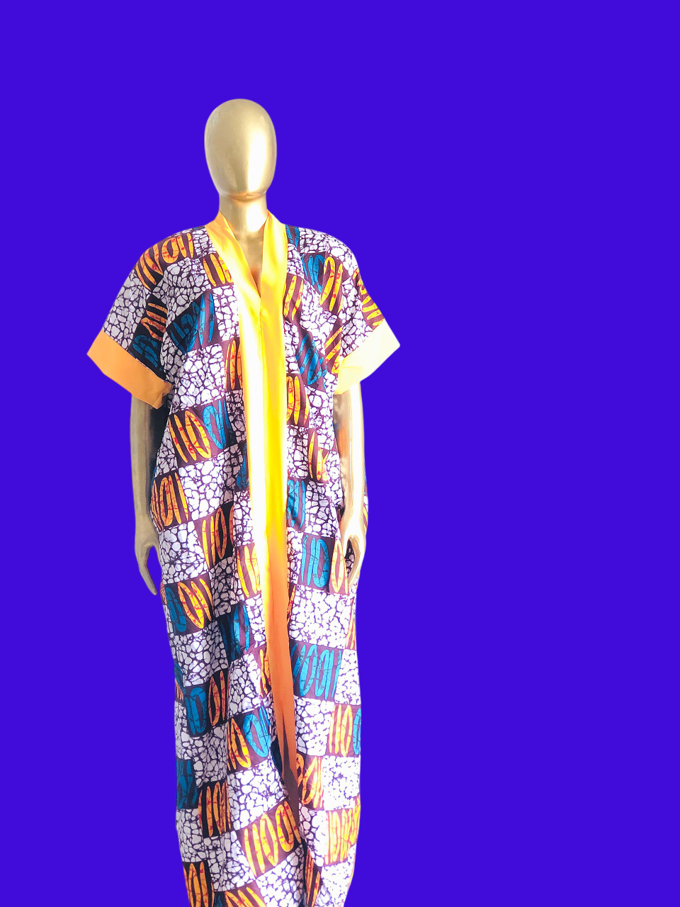 ANKARA BUBU GOWN LONG - 10 in 1 bundle