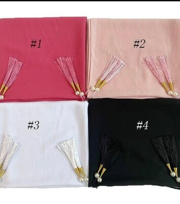 TASSEL SCARF
