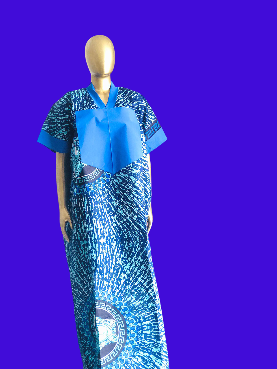 ANKARA BUBU GOWN LONG - 10 in 1 bundle