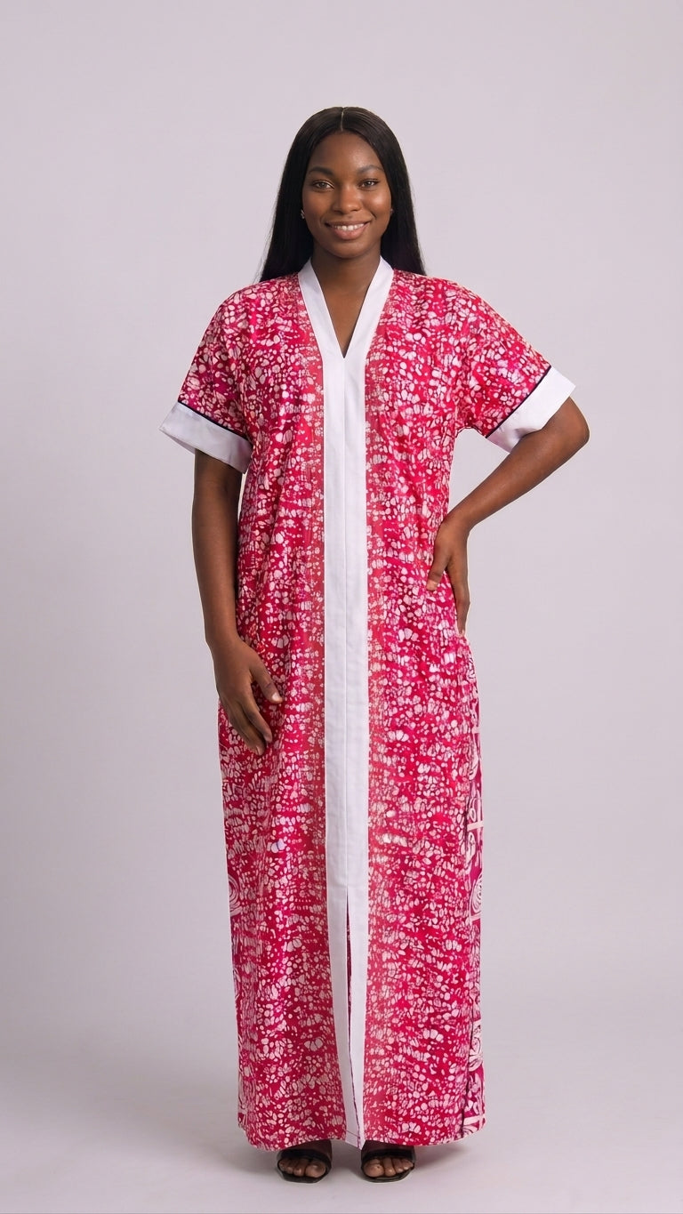 ELEGANT ANKARA BUBU GOWN