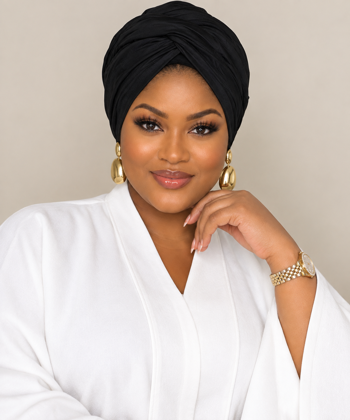 DOUBLE-STYLE TURBAN  10 IN 1 BUNDLE