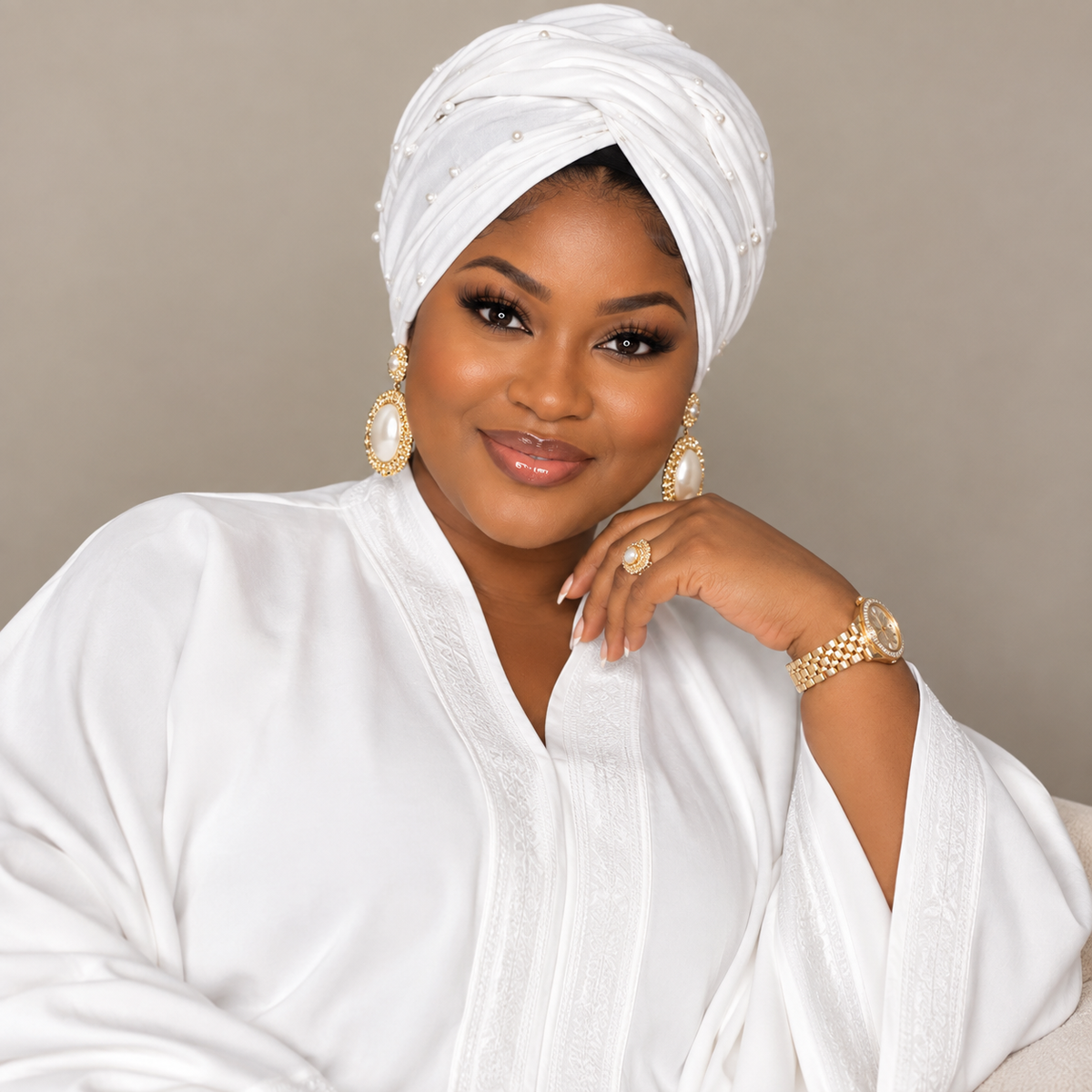 DOUBLE-STYLE TURBAN  10 IN 1 BUNDLE