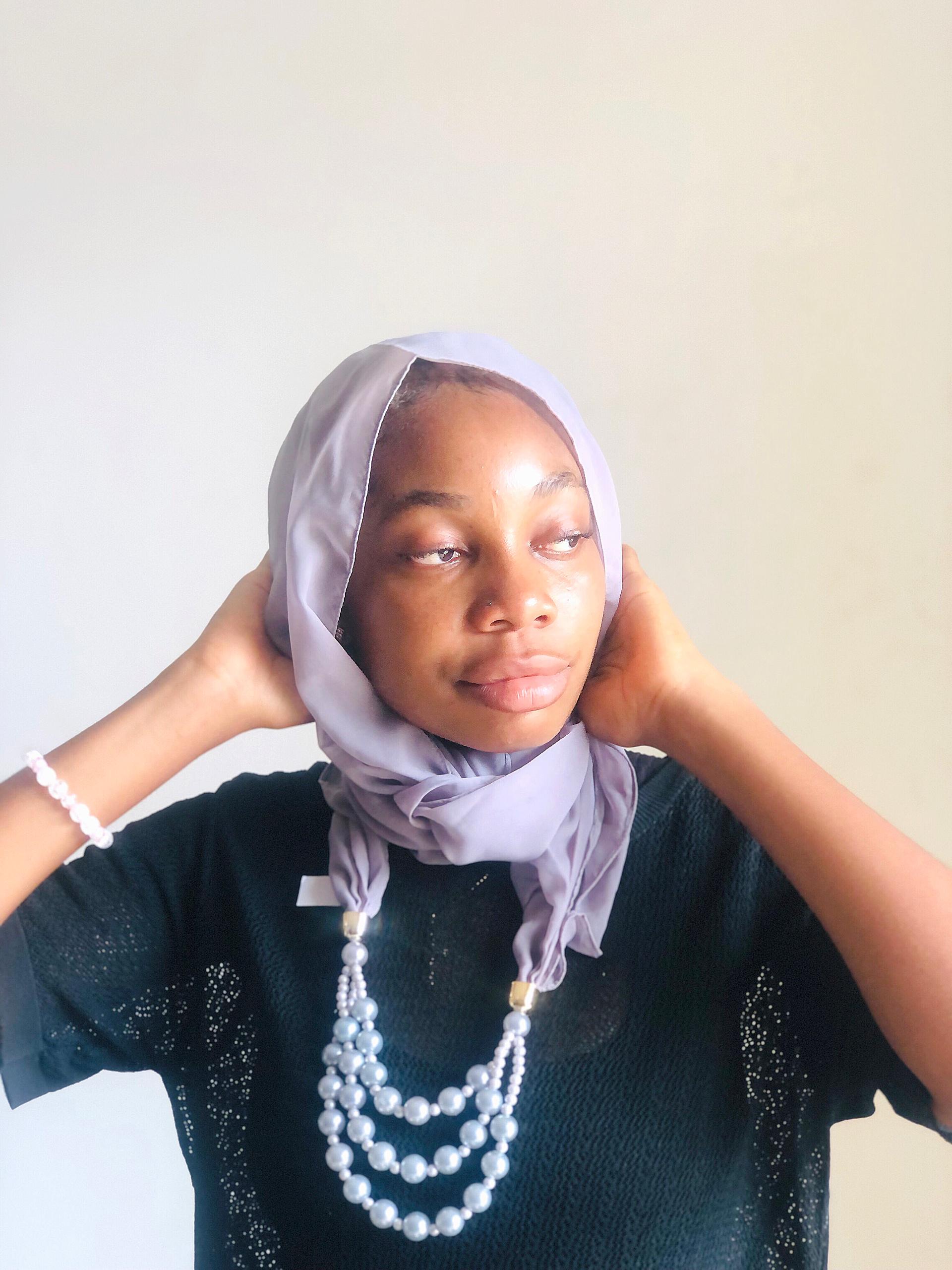 NECKLACE SCARF (THREE LAYERS)