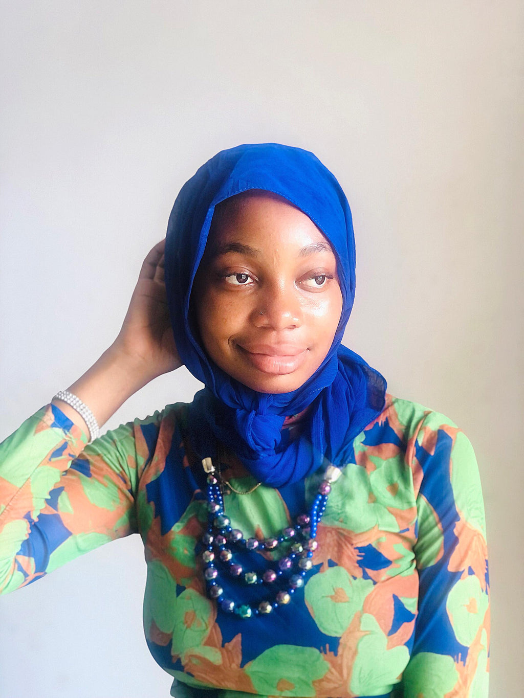 NECKLACE SCARF (THREE LAYERS)