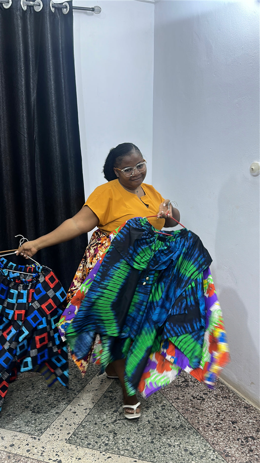 HANDKERCHIEF SKIRT