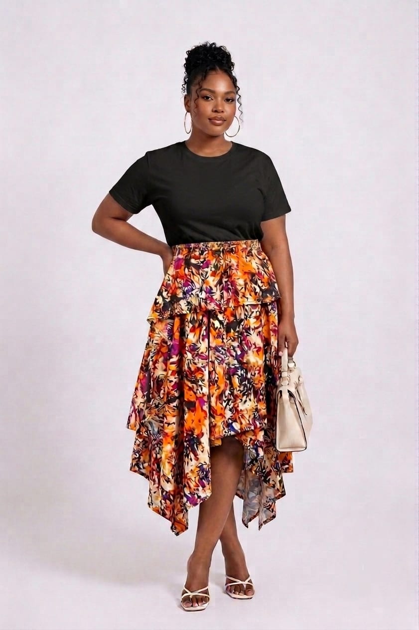 HANDKERCHIEF SKIRT